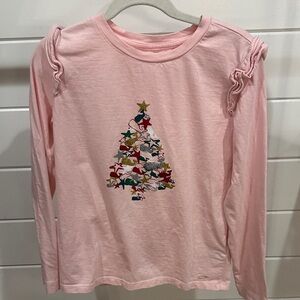 Vineyard Vines Kids Shirt with Star Tree Design